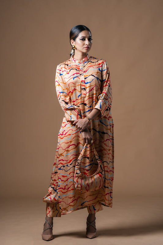 Cream Crescent Shoulder Bag - Khushboo Haran Borkar