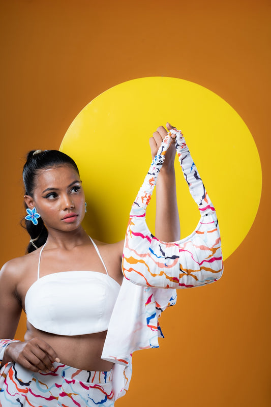 White Crescent Shoulder - Khushboo Haran Borkar