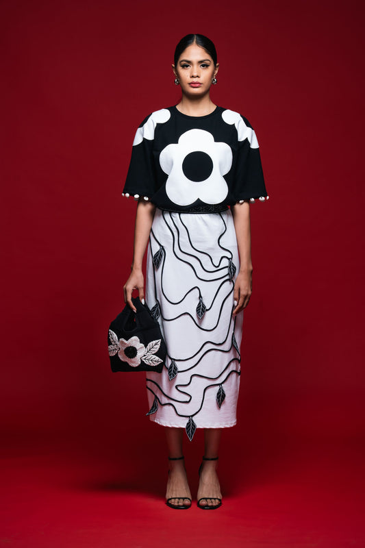 Monochrome Meadow Co-ord