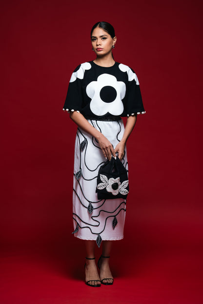 Monochrome Meadow Co-ord