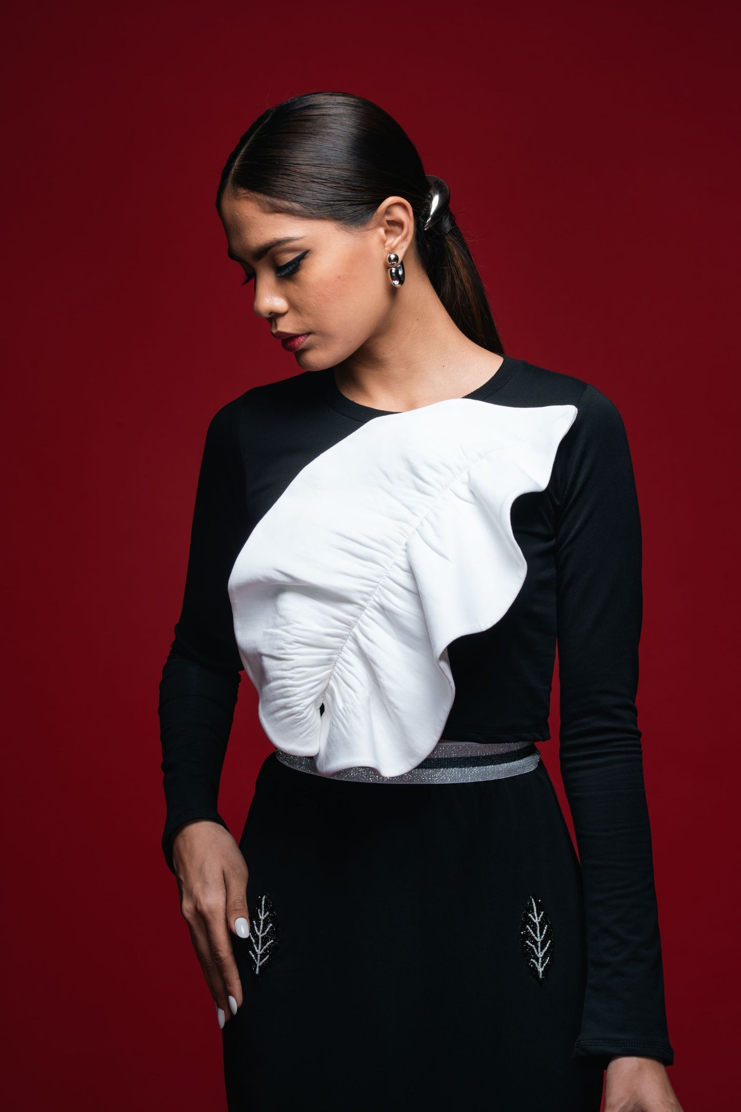 Leaf Appliqué Co-ord