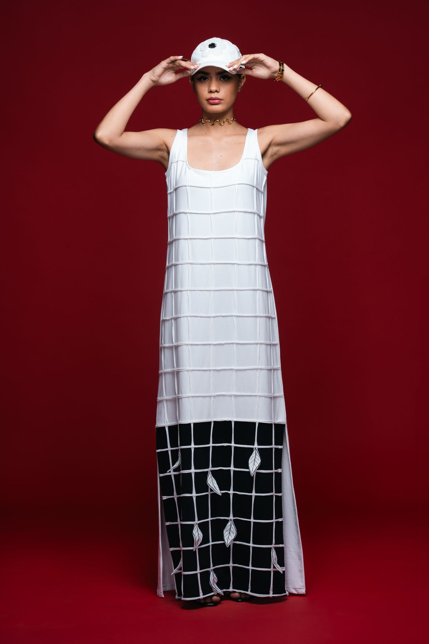 Leaf Lattice Dress