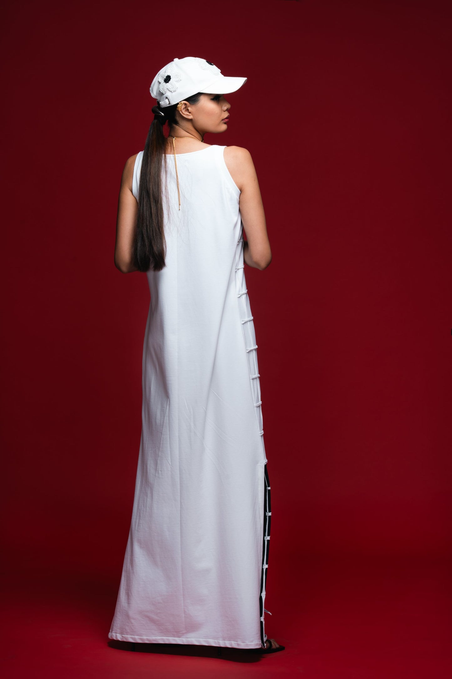 Leaf Lattice Dress