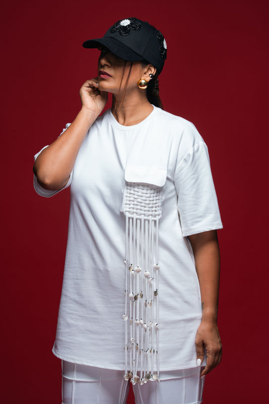 Tethered Tassels Top