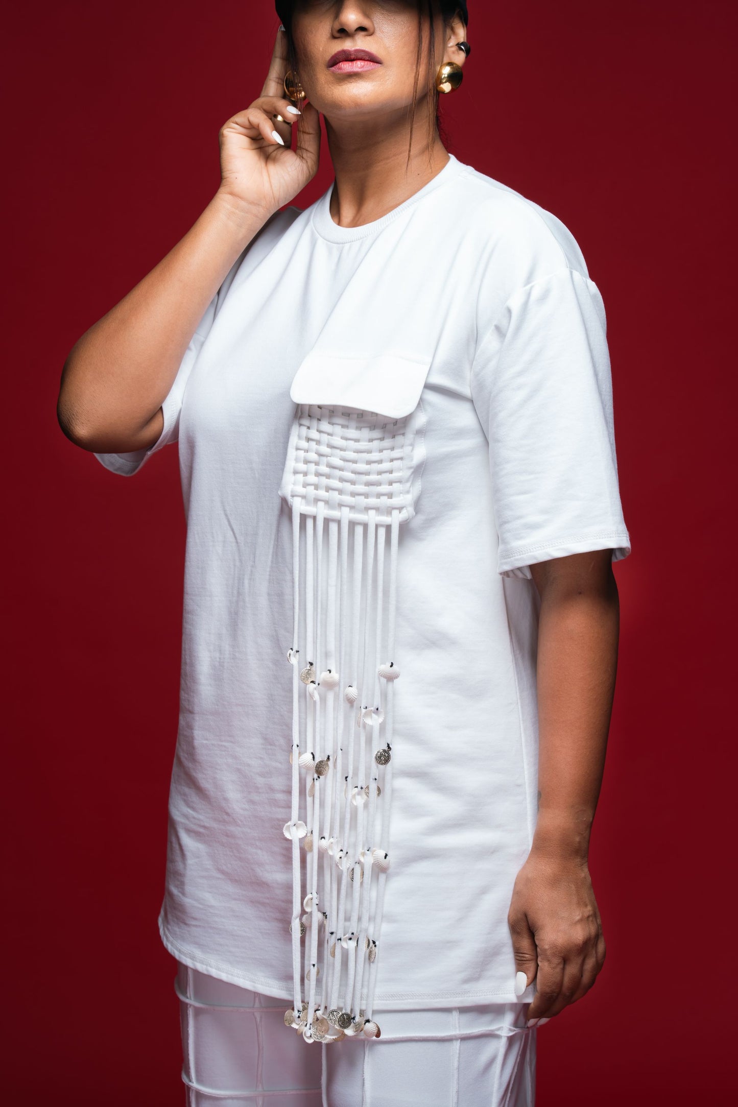 Tethered Tassels Top