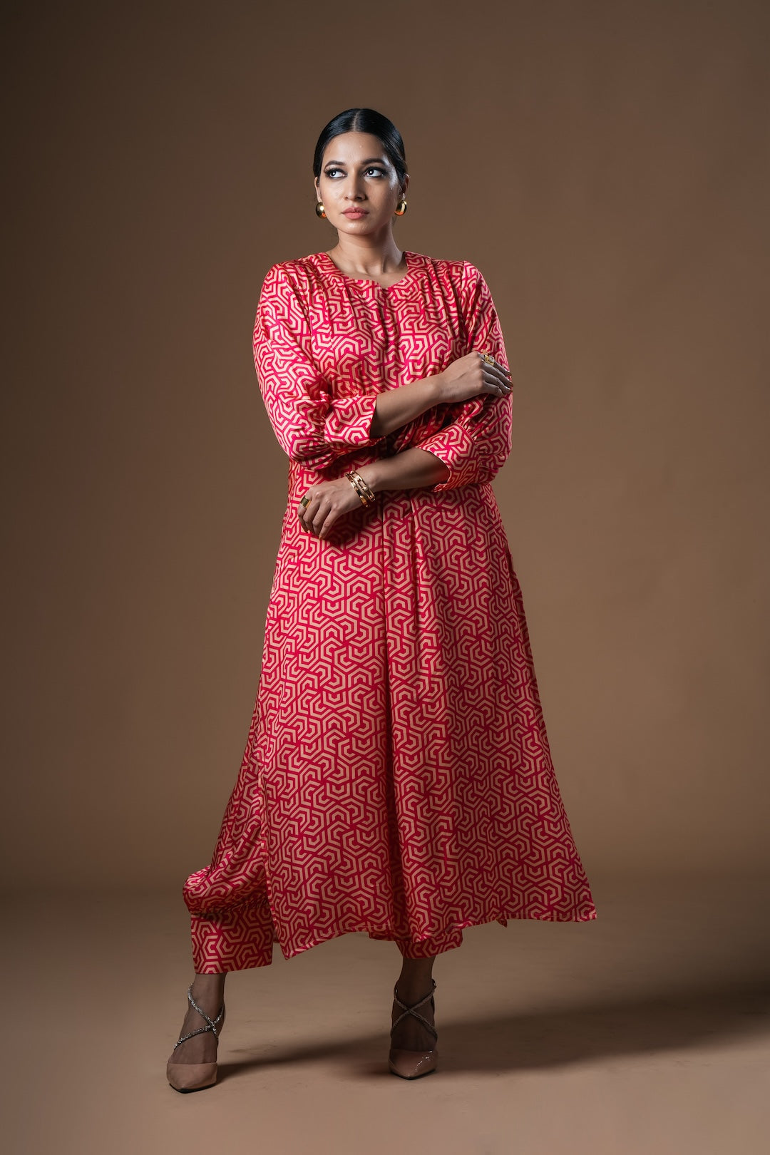 Kurta With Cuffed Pants - Khushboo Haran Borkar